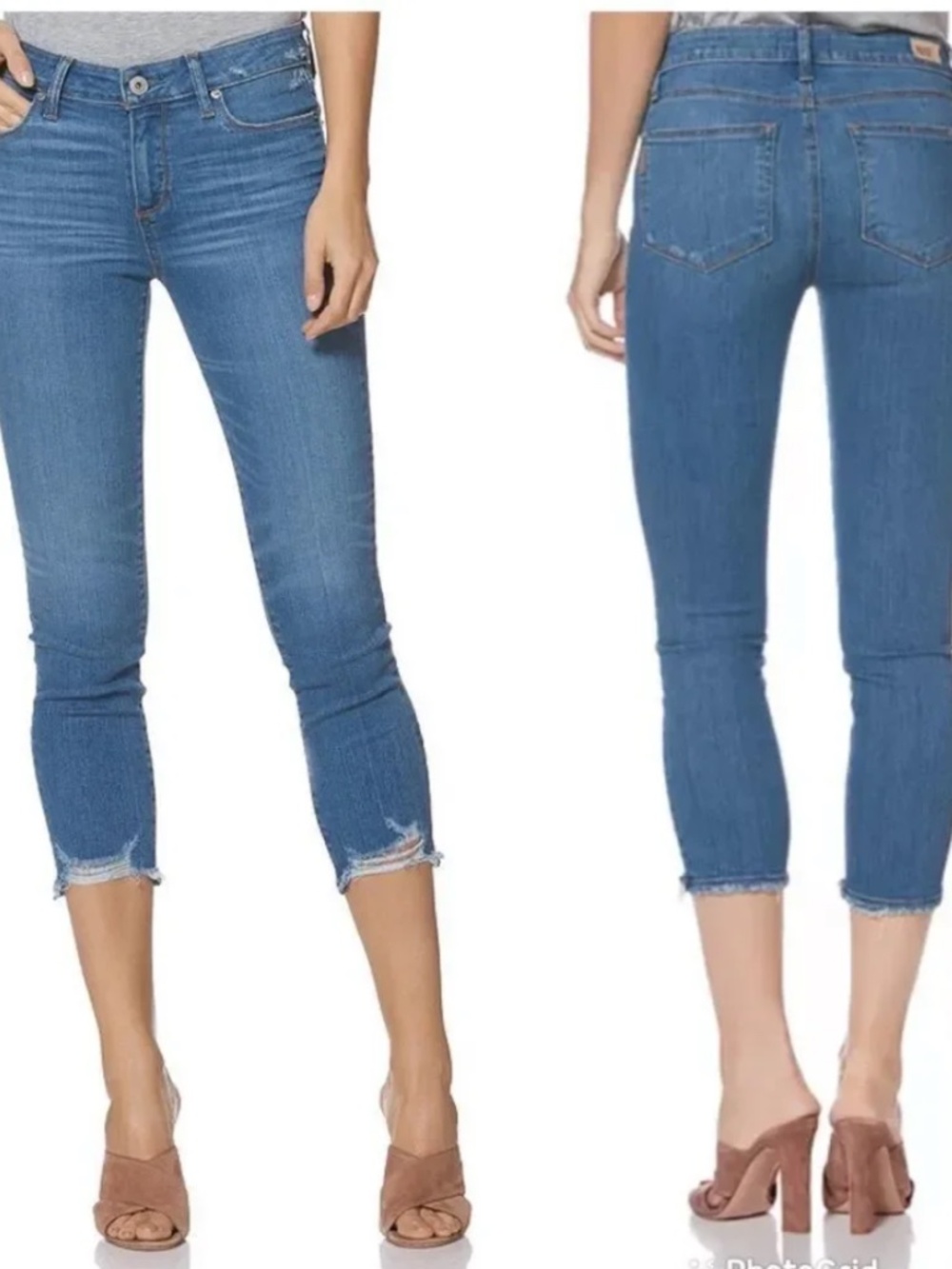 PAIGE Denim Skyline Skinny Crop 14 or (32)